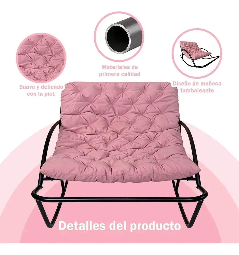 Silla Mecedora Reclinable Para Descanso Ideal Para El Hogar