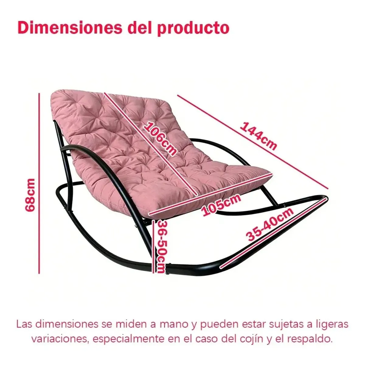Silla Mecedora Reclinable Para Descanso Ideal Para El Hogar