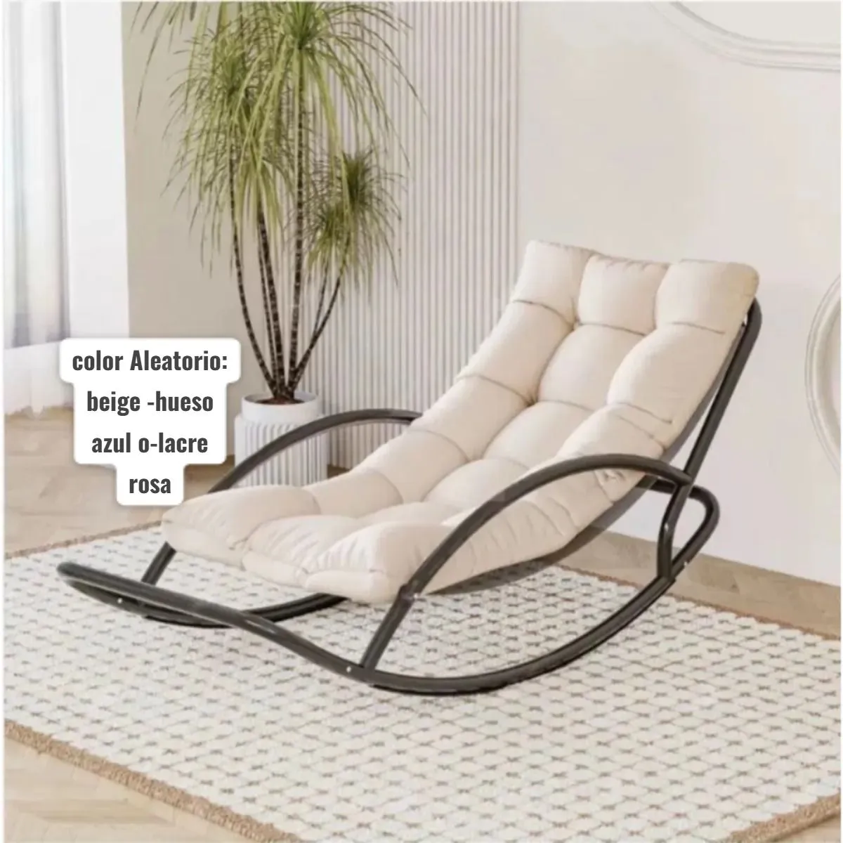 Silla Mecedora Reclinable Para Descanso Ideal Para El Hogar — Taburetes / sillas no eléctricos