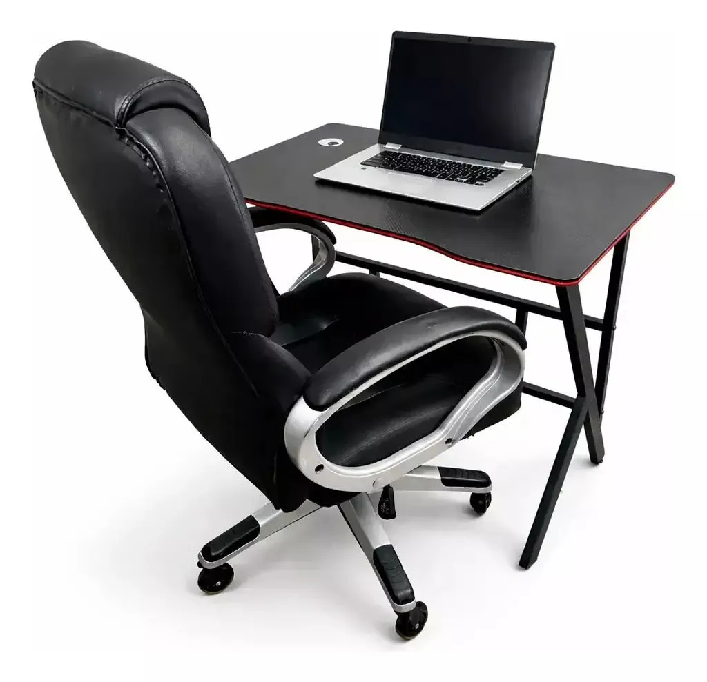 Escritorio Gamer 100x60 Metálico Computador Oficina Estudio